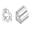 Портняжничанное штранг-прессование квадрата алюминиевое профилирует 6063 6061 для промышленного поставщик