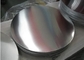 1100 ширин круга листа алюминия подгоняла аттестованный ИСО 9001 алюминиевых дисков пустой поставщик