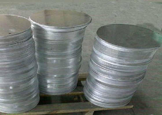 Китай Отполированный алюминиевый круг листа диски вырезывания 1060 КК алюминиевые для светлой крышки поставщик